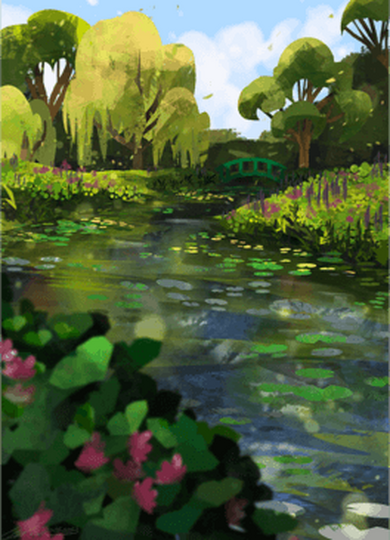 Impressionist Garden